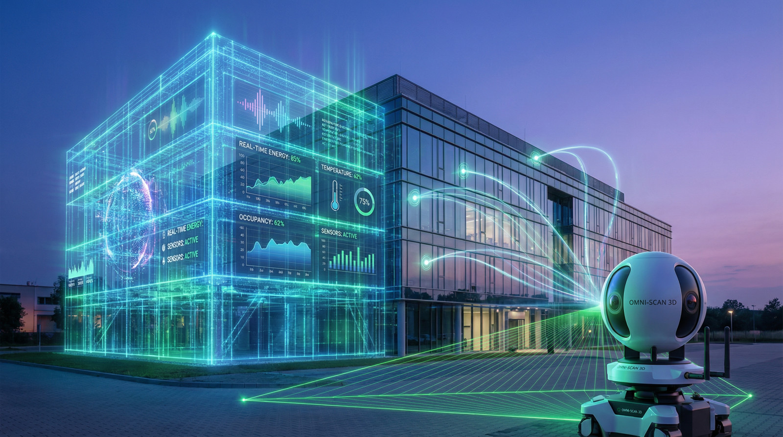 <strong>Jumeau numérique bâtiment connecté données temps réel</strong> IoT