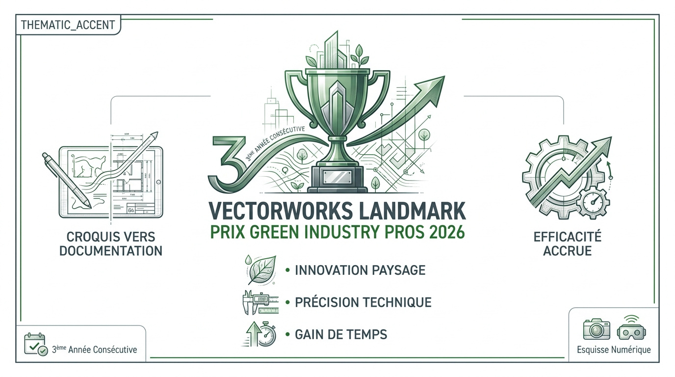 Vectorworks Landmark récompensé par Green Industry Pros